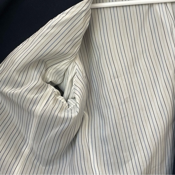 Veronica Beard Nevis Blazer Jacket Navy Blue Size 4 - Picture 6 of 12